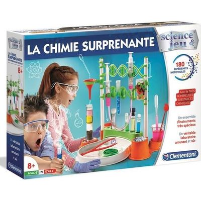 Jeu scientifique - NO NAME - La chimie surprenante - Mixte - A partir de 8  ans - Vert - Cdiscount Jeux - Jouets