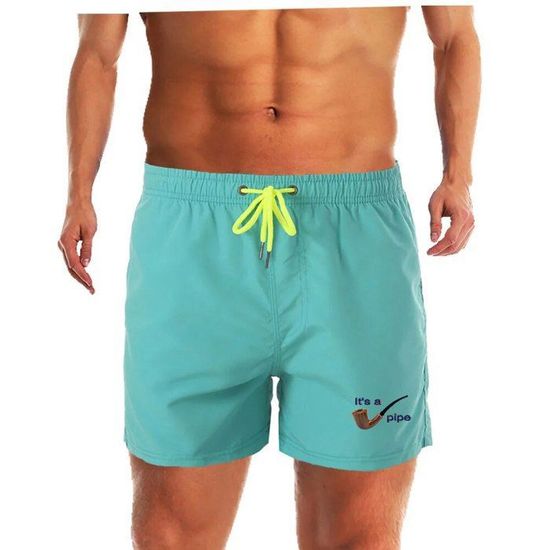 Maillot De Bain Homme Drôle - Imprimé Saucisse 3D, Séchage Rapide, Doublure Maille - Pour Plage, Piscine, Humour