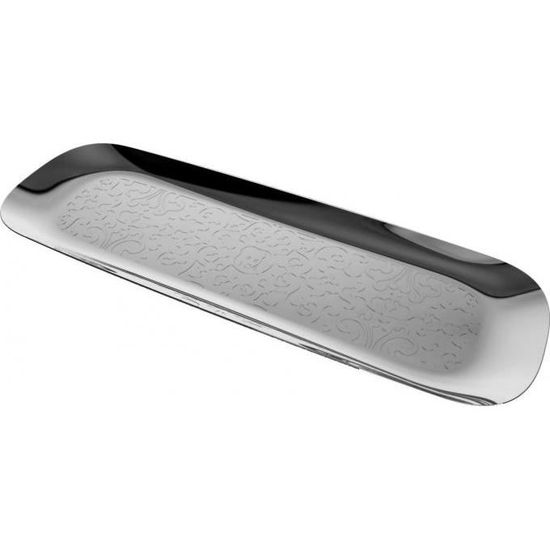 Plateau rectangulaire Moiré - ALESSI | Brayé
