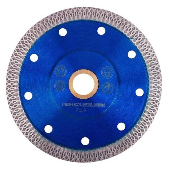 Disque à Tronçonner Blue Spot Pour Pierre - Diamètre 11,4 Cm - Coupe Précise Et Durable