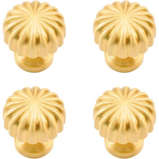 Protections D'Angle En Laiton Antique Morobor - Lot De 4 - Pour Boîtes En Bois & Meubles - Décoratif & Pratique
