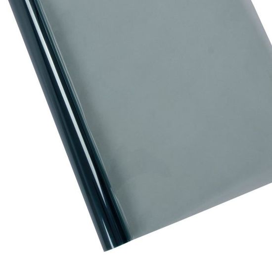 Film Teinté Pour Vitres VLT 50%, Couleur Noir Très Clair - 76cm X 3mètres, Neuf