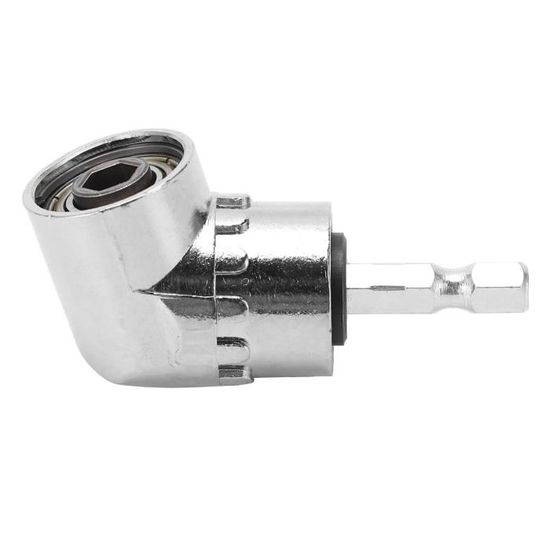 Adaptateur Tournevis 105° Pour Percer Et Visser Dans Les Coins Impossibles - Compatible Hex - 2