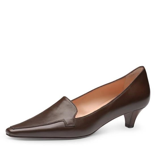 Evita Shoes Escarpins femme Marron fonc Cdiscount Chaussures