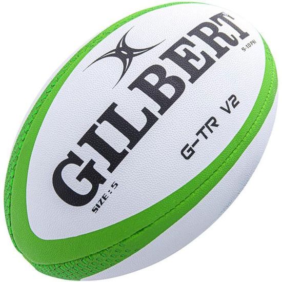Gilbert Afrique Du Sud - Ballon De Rugby Officiel Réplique Blanc/Vert/Or
