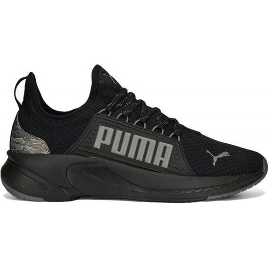 Puma Softride Premier Slip On Tiger Camo Chaussures pour Homme 378028-01 Noir