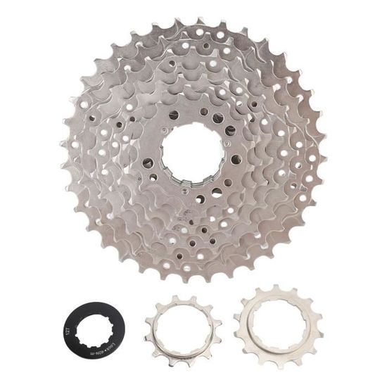 Cassette Vélo 7 Vitesses - Roue Libre Acier Inoxydable - Pour VTT, Vélo Montagne - Remplacement Durable - 10