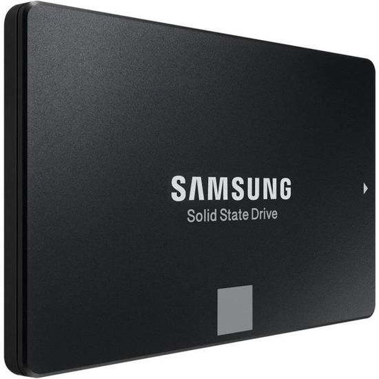 SAMSUNG - Disque SSD Interne - 860 EVO - 2To - 2,5" (MZ-76E2T0B/EU)