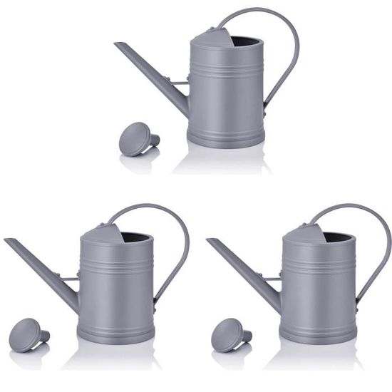 Arrosoir Garronda 2 Litres - Bec Long Pour Arrosage Précis, Plastique Résistant, Couleur Sauge, Pour Plantes Intérieur/extérieur