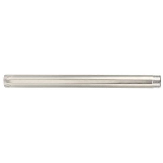 Mamelon Fileté NPT 1/8" X 10" En Inox 304/L - Schedule 40, Pour Tuyauterie Soudée