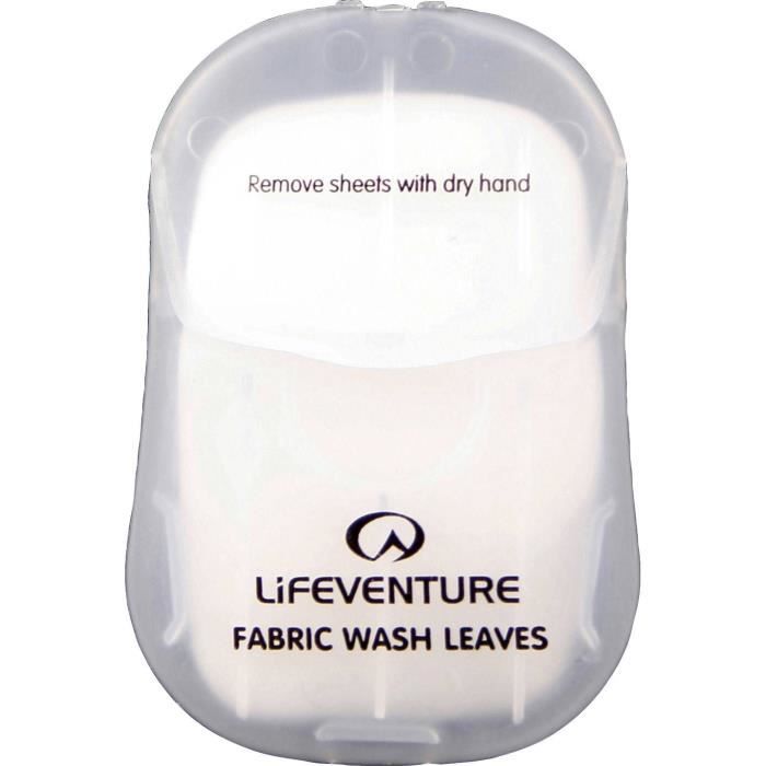 LIFEVENTURE Feuilles de savon lessive - 50 pièces