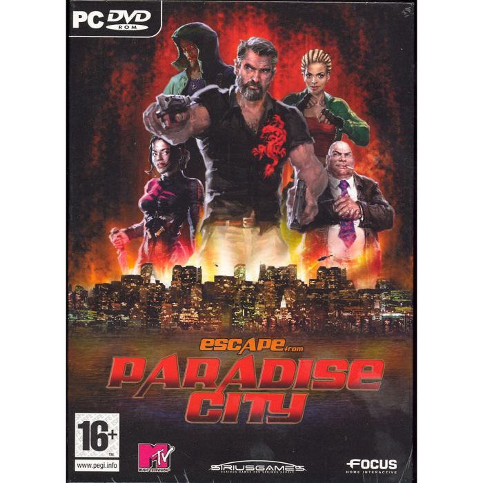 Deg Escape From Paradise City / Jeu PC Dvd-Rom