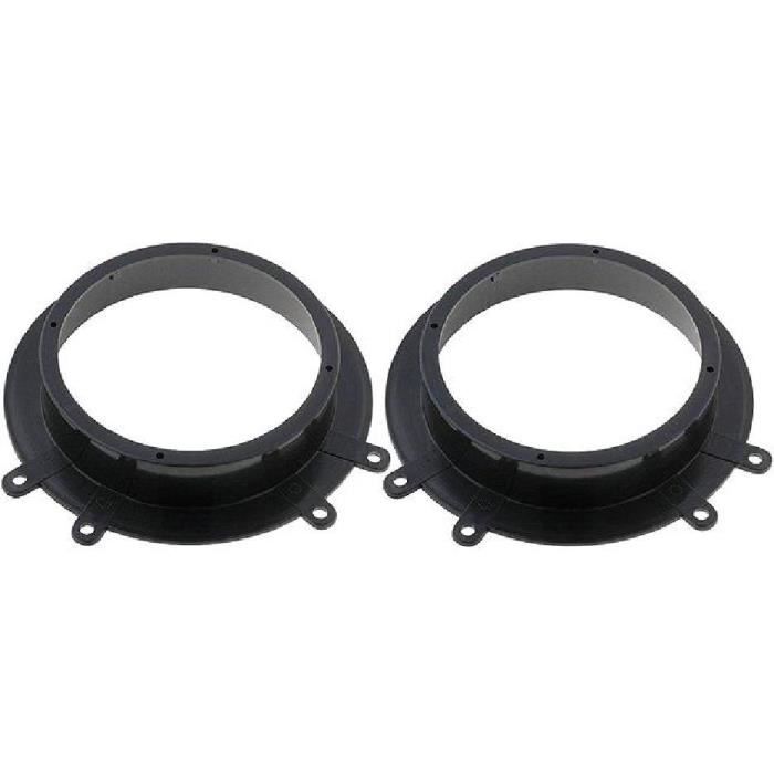 2 Entretoises Haut-Parleur 165mm noir - Citroen Expert Jumpy Scudo avant