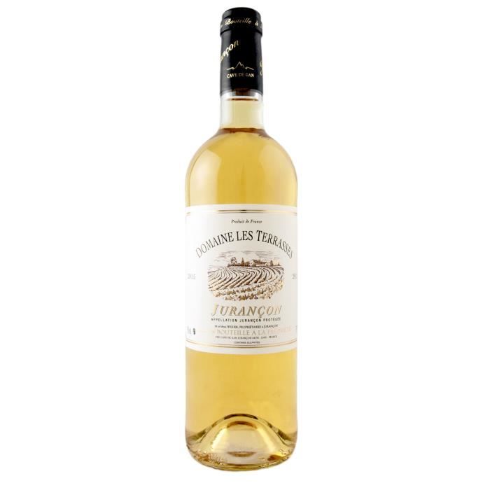 Domaine Les Terrasses 2016 AOP Jurançon - Caisse de 6 bouteilles