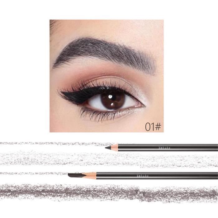 Pudaier Eyeliner Brow Waterproof Eye Pen Crayon à sourcils Outil de maquillage cosmétiques pour la beauté 1