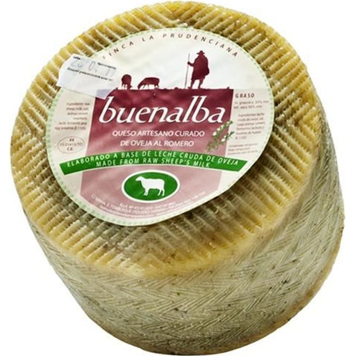 Fromage de Brebis Affiné ‘Romarin’ - Buenalba
