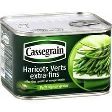 BONDUELLE EUROPE LONG LIFE Haricots verts extra-fins Cassegrain - 706 g
