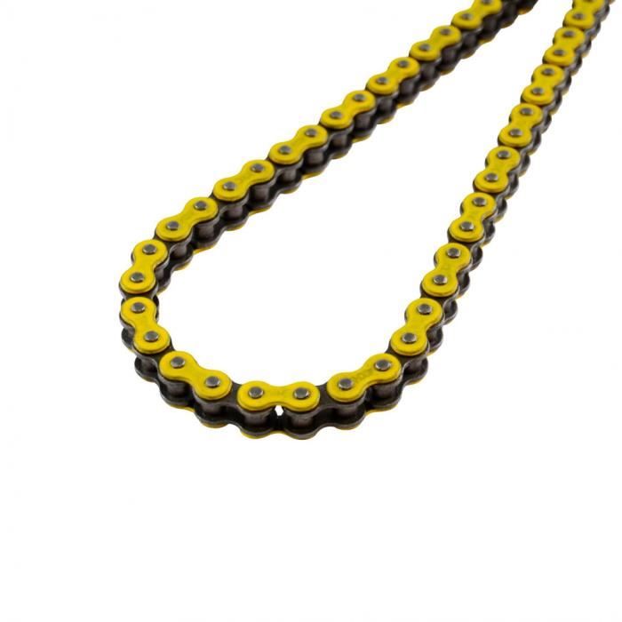 Chaine cyclo 415 kmc 120m renforcee jaune