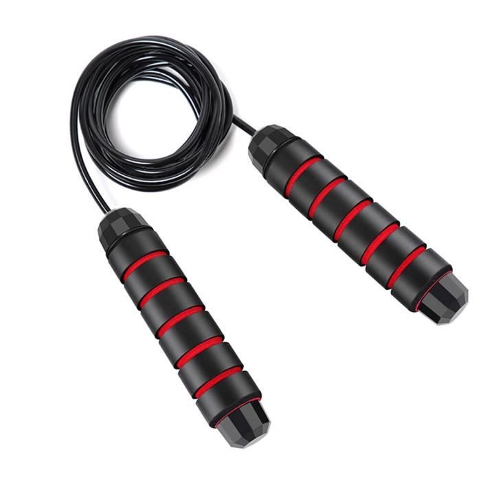 Accessoires Fitness - Musculation,Corde à sauter sans corde à sauter réglable corde à sauter vitesse Cuerda Para - Type Black