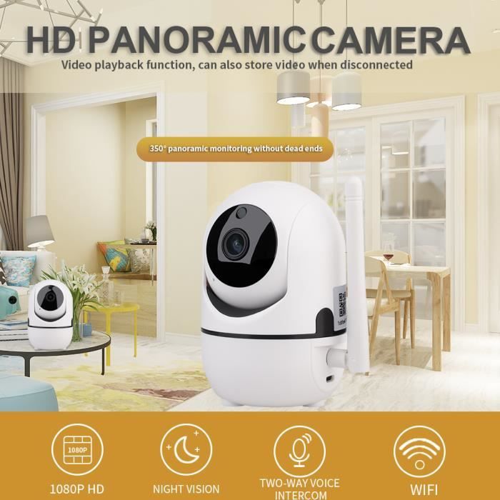 BABY PHONE - ECOUTE BEBE,Caméra IP Cloud 1080P Moniteur sans fil bébé, sécurité à domicile, caméra de Surveillance - Type EU Plug #D