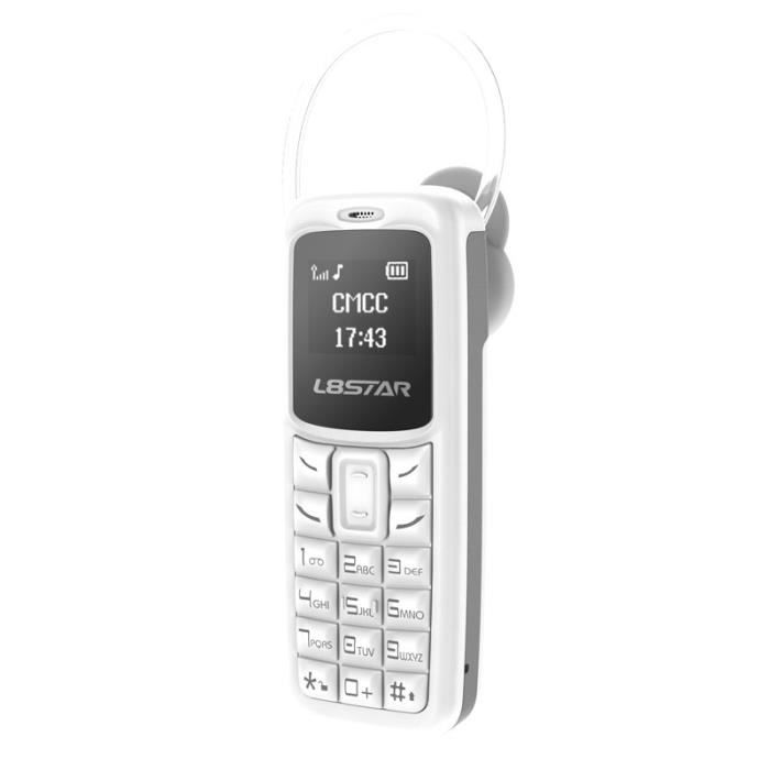 L8STAR BM30 mini téléphone SIM + TF Carte Téléphone Portable Débloqué GSM 2G/3G/4G casque sans fil bluetooth Dialer casque Mobile av