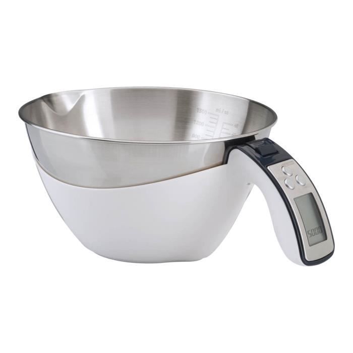 Imetec Dolcevita ES 4 Balance de cuisine 1500 ml blanc-gris foncé