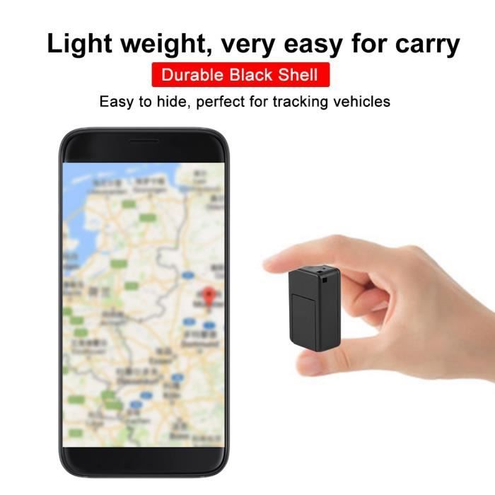 Mini localisateur de traqueur de voiture GPS en temps réel GPRS GSM dispositif de suivi de véhicule - camion - fourgonnette HB036