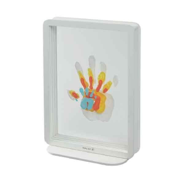 Baby Art Cadre d'empreinte de la main Family Touch Blanc 3601094000