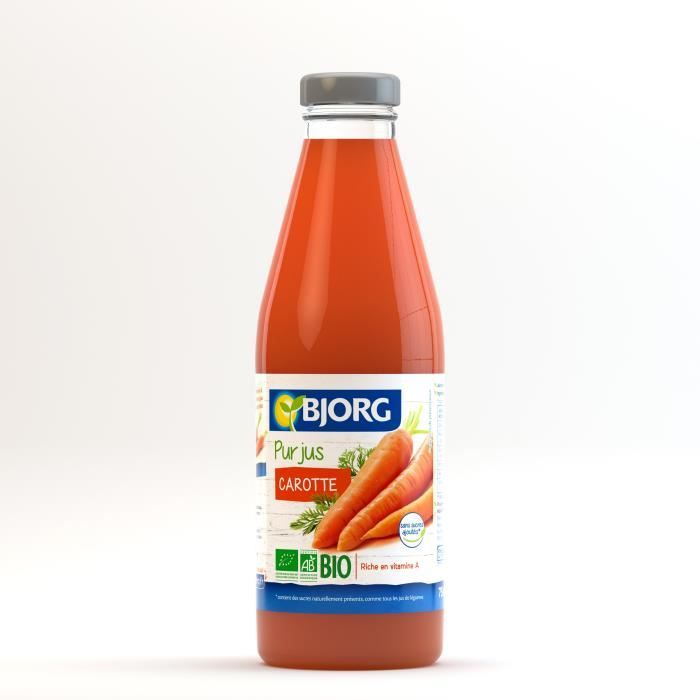 Jus de carotte et de citron 75cl Bjorg