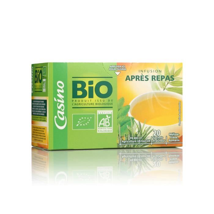 Infusion Après le Repas - Mélisse Freine Romarin - Bio - 30 g