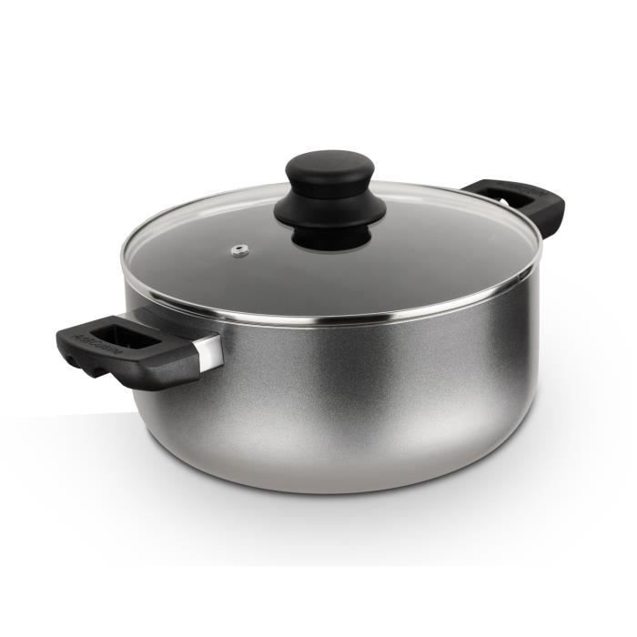 EVOLUTION Marmite 24 cm + couvercle tous feux dont induction