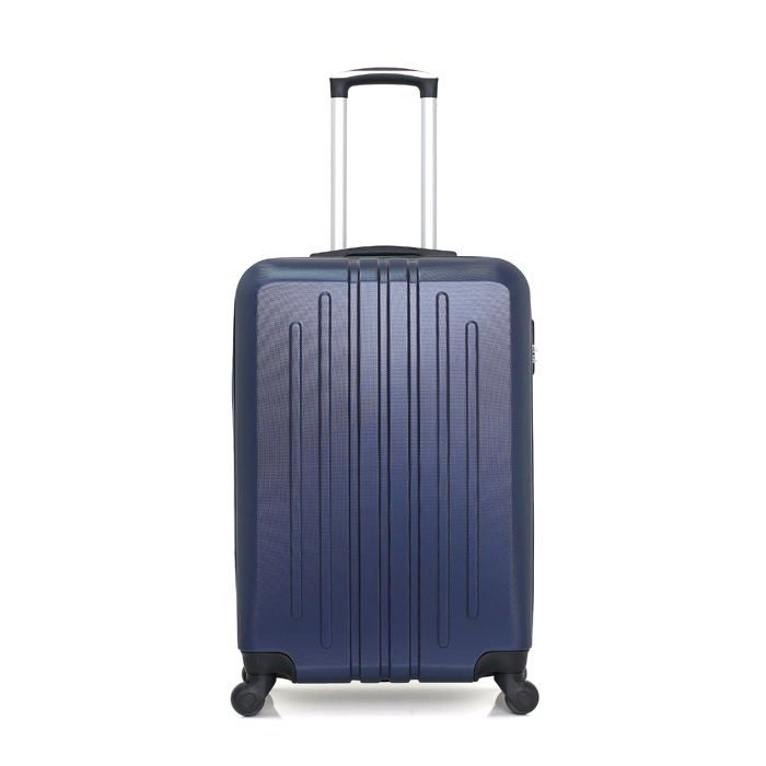 HERO – VALISE WEEK-END - ABS – 65cm – 4 roues – VOSGES – MARINE