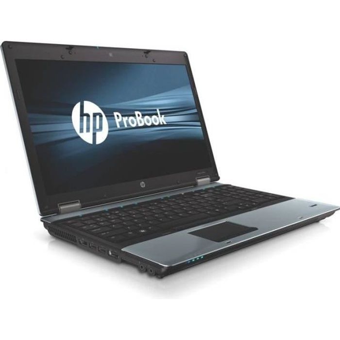 HP Compaq 6550b - Windows 10 - i5 4GB 250 GB - 15.6 - Webcam - Ordinateur Portable PC