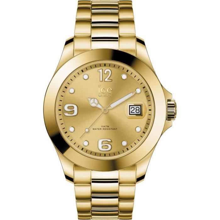 Ice-Watch - ICE steel Gold - Montre dorée pour femme avec bracelet en metal - 016916 (Medium)