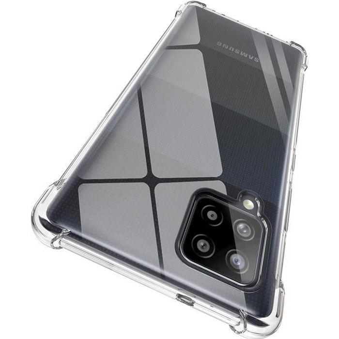 Coque Antichoc Silicone Transparent pour Samsung A42 Phonillico®
