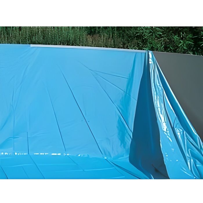 Liner 50/100 piscine hors sol Ovale 7.30x3.70m H 1.20/1.32m overlap