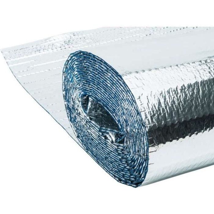 Isolant métallisé double bulle d'air Werkapro 20m2 1,25 x 16m