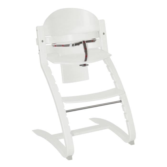 roba Chaise haute évolutive Move Up avec marches Blanc
