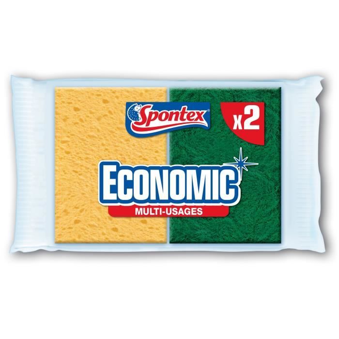 SPONTEX Éponges Economic' x2