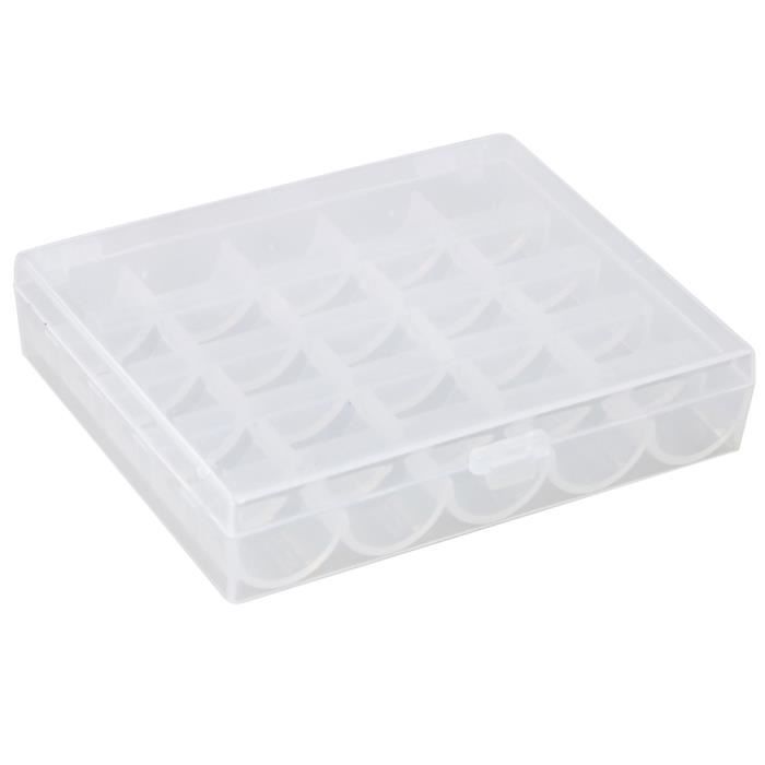 TRIXES Boîte de Rangement Boîtier pour 25 Bobines