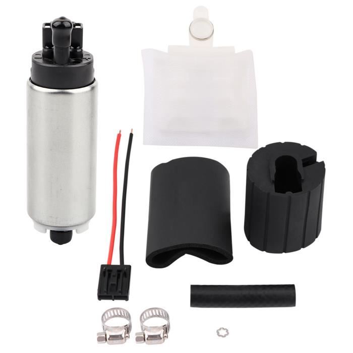 VGEBY Pompe à carburant à haut débit Pompe à essence électrique universelle haute pression intégrée dans le réservoir 255LPH
