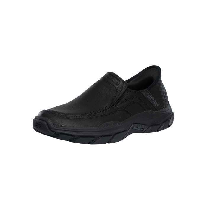 Skechers Baskets En Cuir Elgin Respected À Enfiler - Skechers