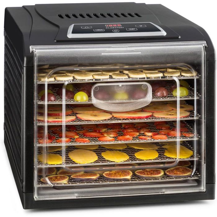 KLARSTEIN Fruit Jerky yPower - Déshyateur alimentaire, Machine à sécher ...