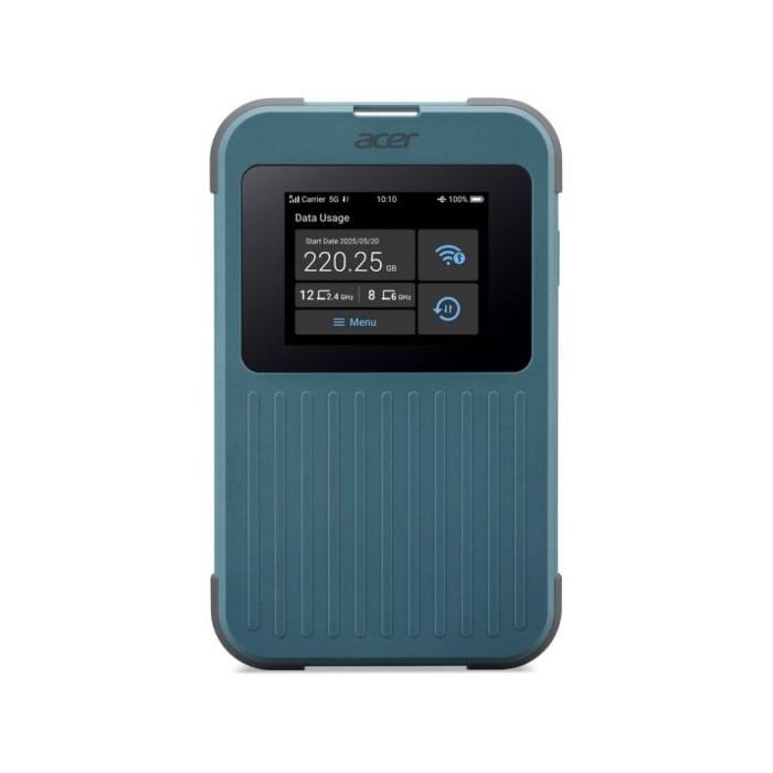 Router Acer Connect M4 5G WiFi 6 1 Gbps Dual Band Portátil IP68 8000 ...