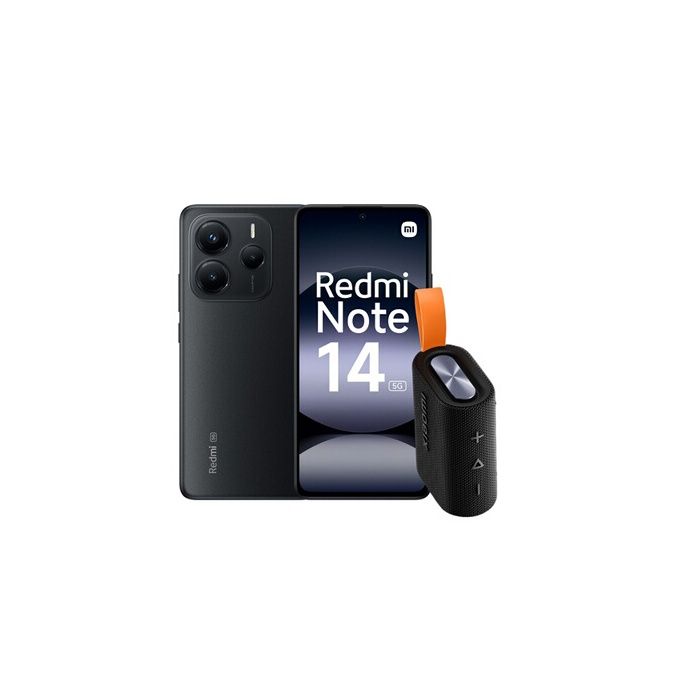 Pack Smartphone Xiaomi Redmi Note 14 6 67 Double nano SIM + Enceinte portable Bluetooth - vue 3