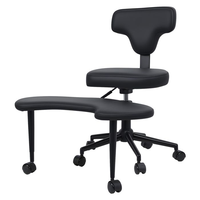Chaise genoux croisée pour la maison et le bureau - Chaise genoux polyvalente réglable en hauteur - Chaise de bureau de yoga -