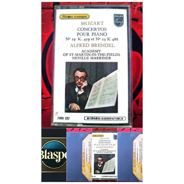 Acheter Cassette audio – Mozart – Concertos pour piano n°19 K459 & n°23 K488 – Alfred Brendel – Academy of St-Martin-in-the-Fields – Reconditionné - 13,00 € Cassette audio – Mozart – Concertos pour piano n°19 K459 & n°23 K488 – Alfred Brendel – Academy of St-Martin-in-the-Fields – Reconditionné - Philips reconditionné disponible sur Cdiscount Seconde Vie