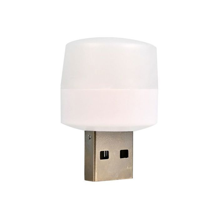 Veilleuse USB lampe ronde à LED mini lumière dambiance portable pour la protection des yeux veilleuse mobile à brancher
