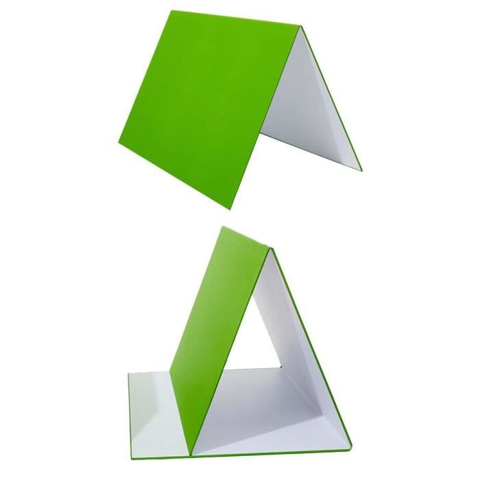 100 Feuilles Réfléchissantes Vert Fluo 40x40mm - Ruban Adhésif Pour Cibles, Signalisation, Sécurité