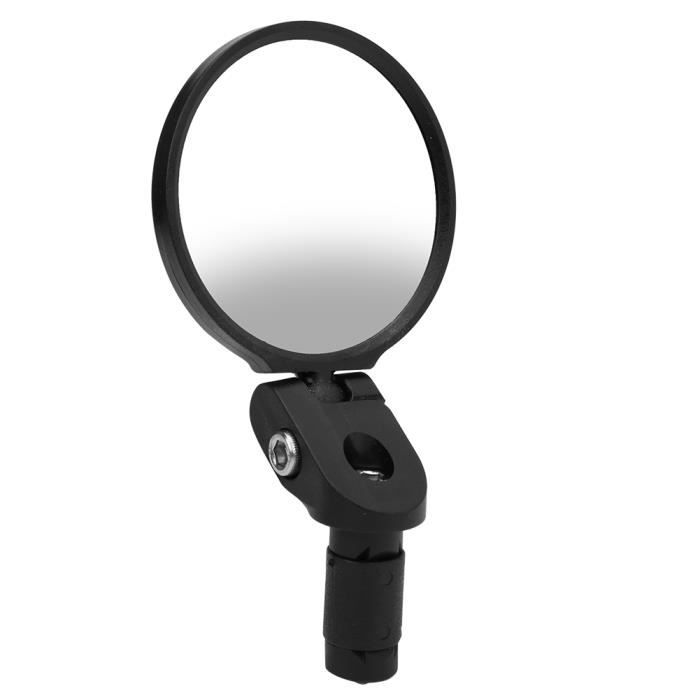 Rétroviseur Vélo Rond LEZYNE Style Rétro - Noir, 11cm - Neuf Sous Blister
